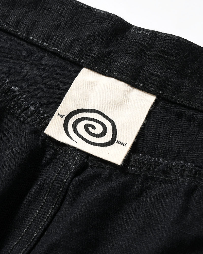 "GuruGuru" FRESH MAN DENIM PANTS -BLACK-