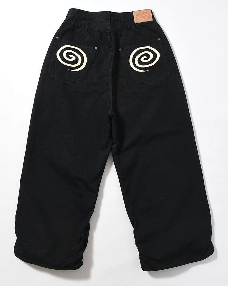 "GuruGuru" FRESH MAN DENIM PANTS -BLACK-