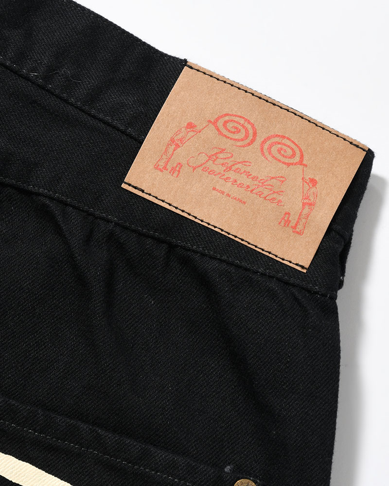 "GuruGuru" FRESH MAN DENIM PANTS -BLACK-