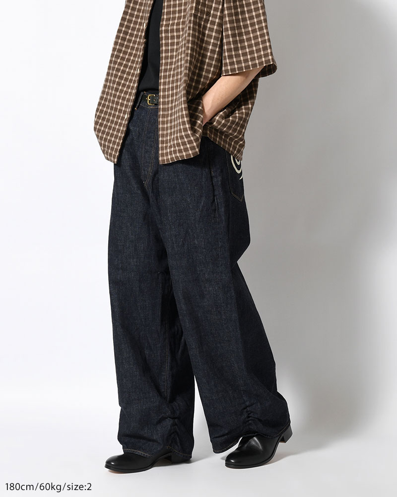 "GuruGuru" FRESH MAN DENIM PANTS -INDIGO-