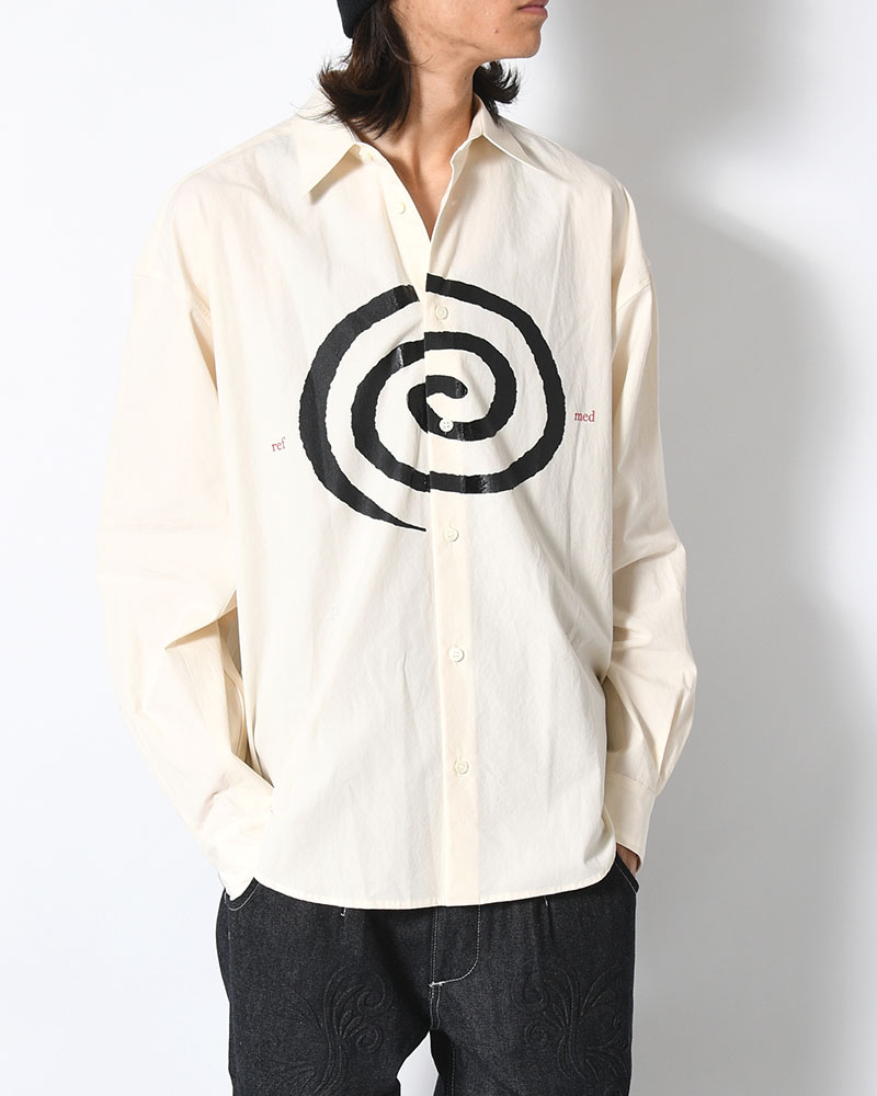 "GuruGuru" SLOUCH SHIRT -OFF-