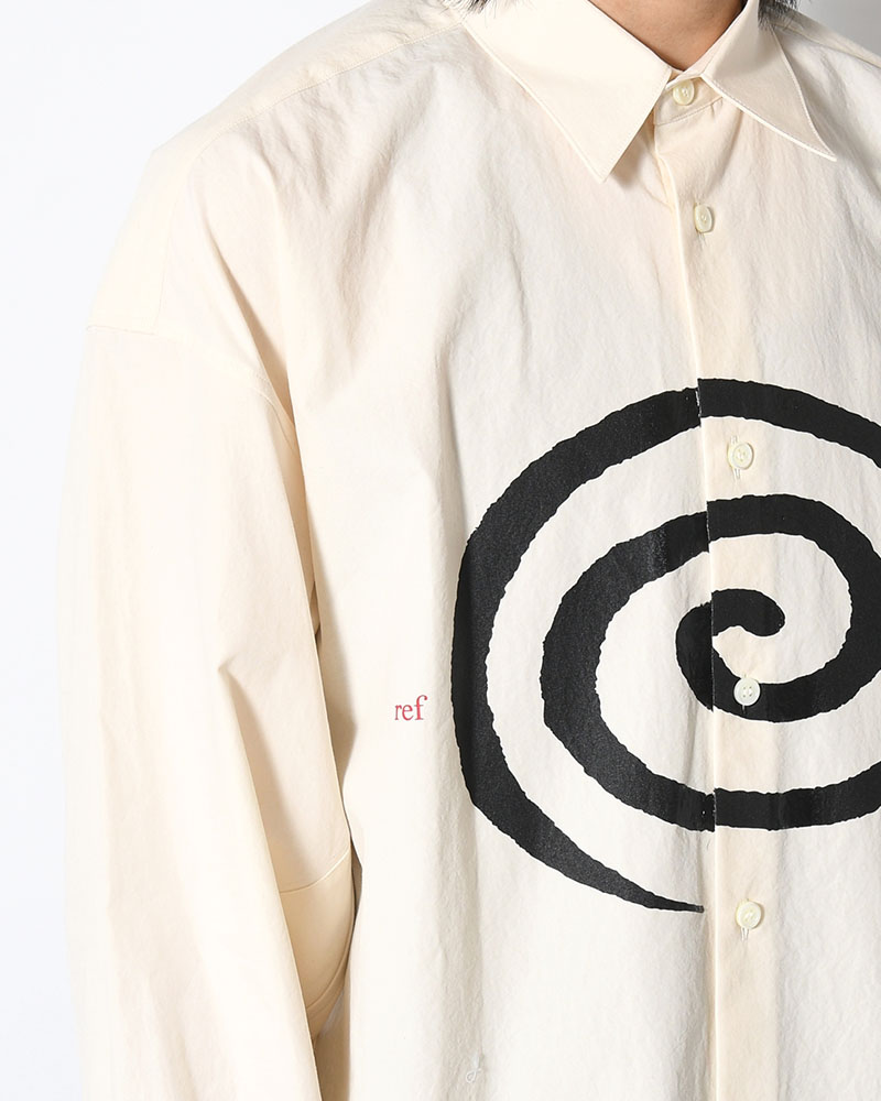 "GuruGuru" SLOUCH SHIRT -OFF-