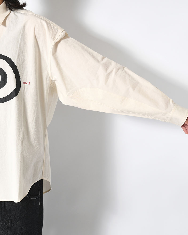 "GuruGuru" SLOUCH SHIRT -OFF-