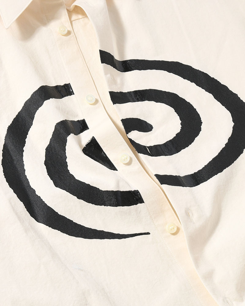 "GuruGuru" SLOUCH SHIRT -OFF-