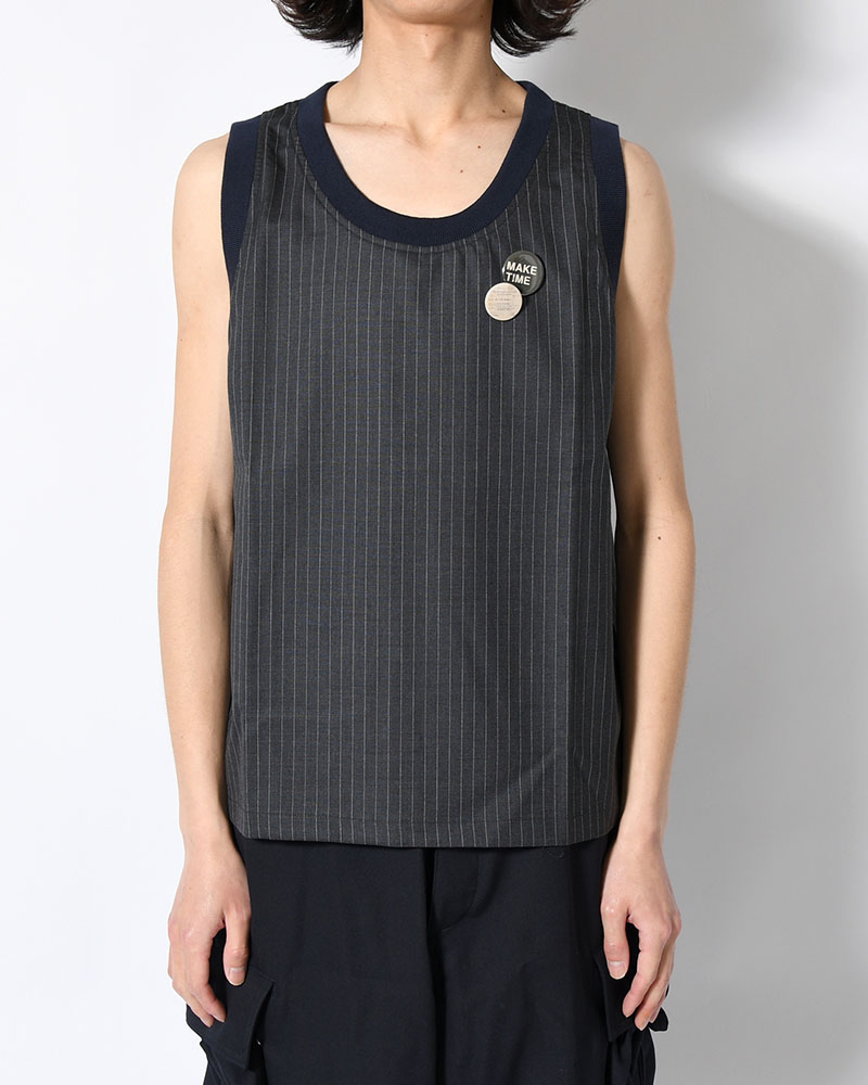 FOREMAN WOOL BIBS -CHARCOAL-