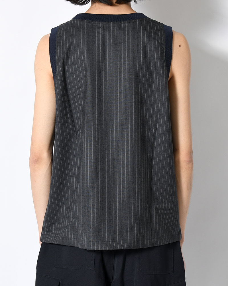 FOREMAN WOOL BIBS -CHARCOAL-