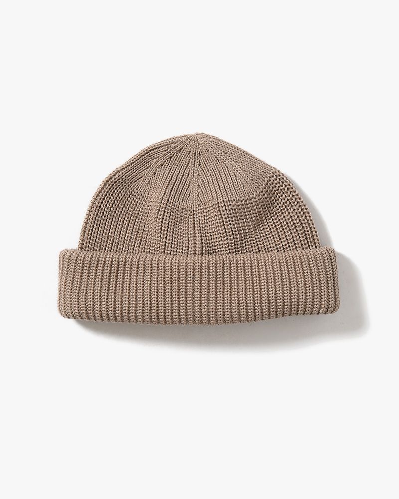 SK8 ROLL KNIT CAP -BEIGE-
