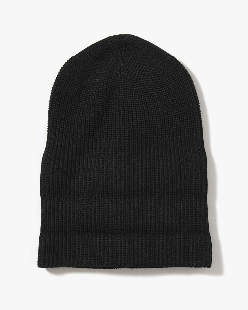 SK8 ROLL KNIT CAP -BLACK-