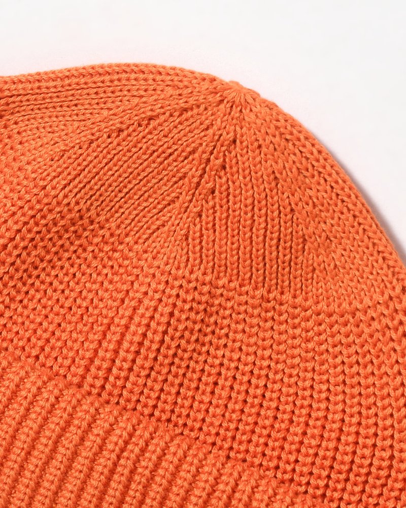 SK8 ROLL KNIT CAP -ORANGE-