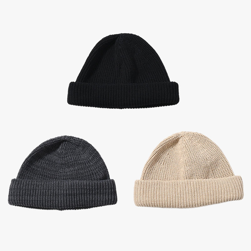 SK8 ROLL KNIT CAP -3.COLOR-