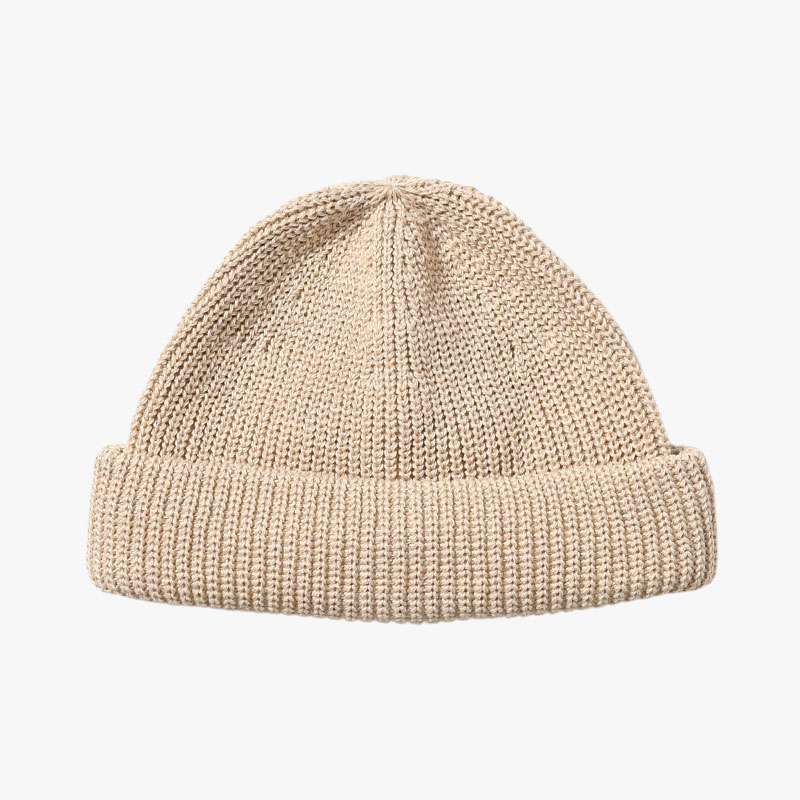 SK8 ROLL KNIT CAP -3.COLOR-(BEIGE)