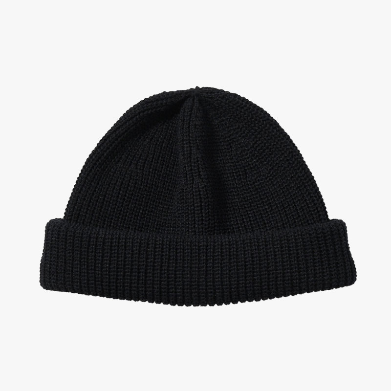 SK8 ROLL KNIT CAP -3.COLOR-(BLACK)
