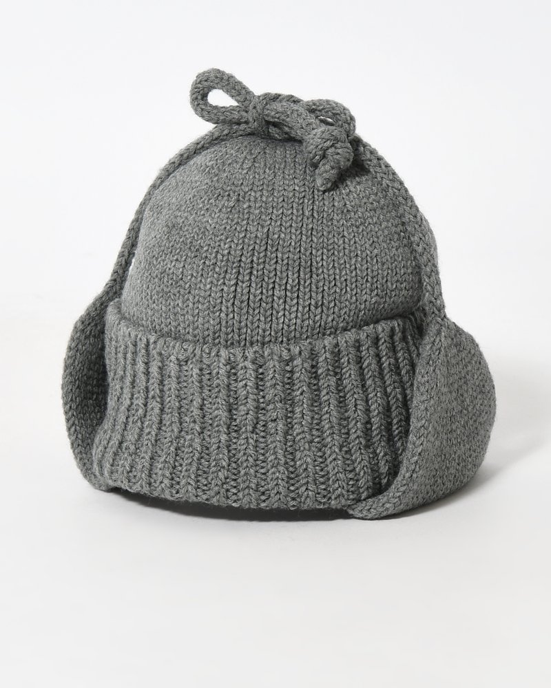 EAR KNIT WATCH -GRAY-