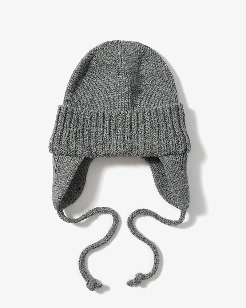 EAR KNIT WATCH -GRAY-