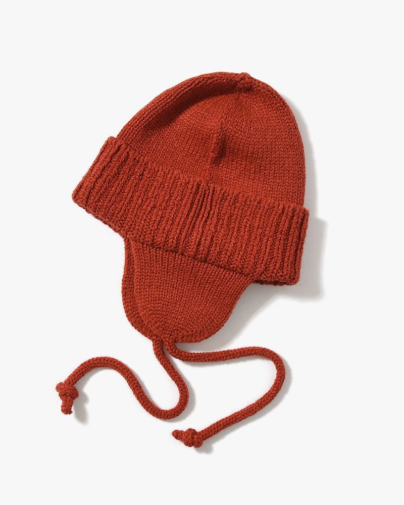 EAR KNIT WATCH -ORANGE-