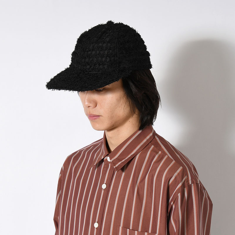 SHEER SHAGGY SECRET CAP -2.COLOR-