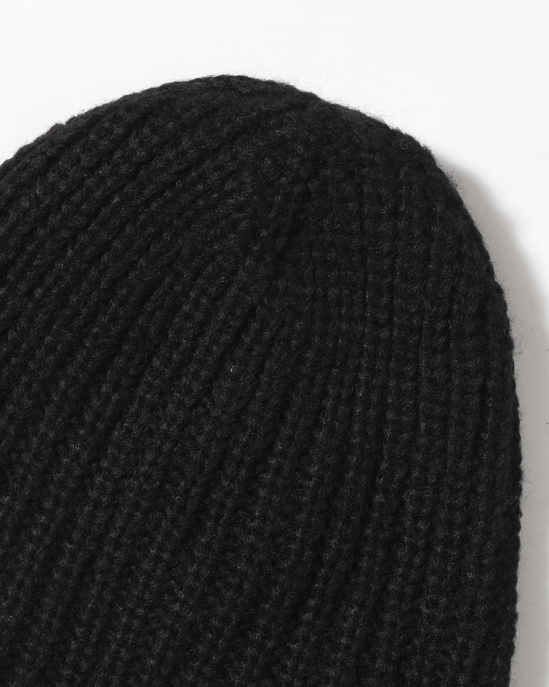 HOOD BEANIE -BLACK-