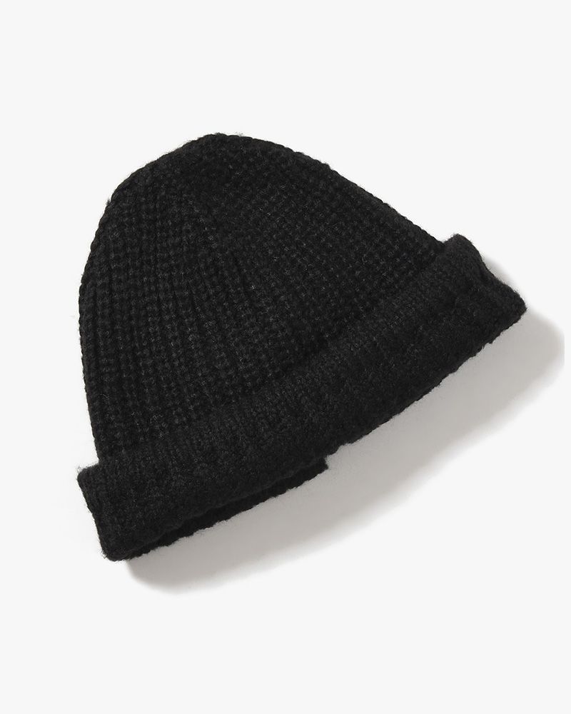 HOOD BEANIE -BLACK-