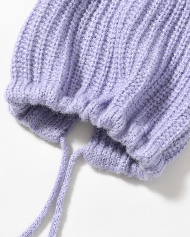 HOOD BEANIE -LT.PURPLE-