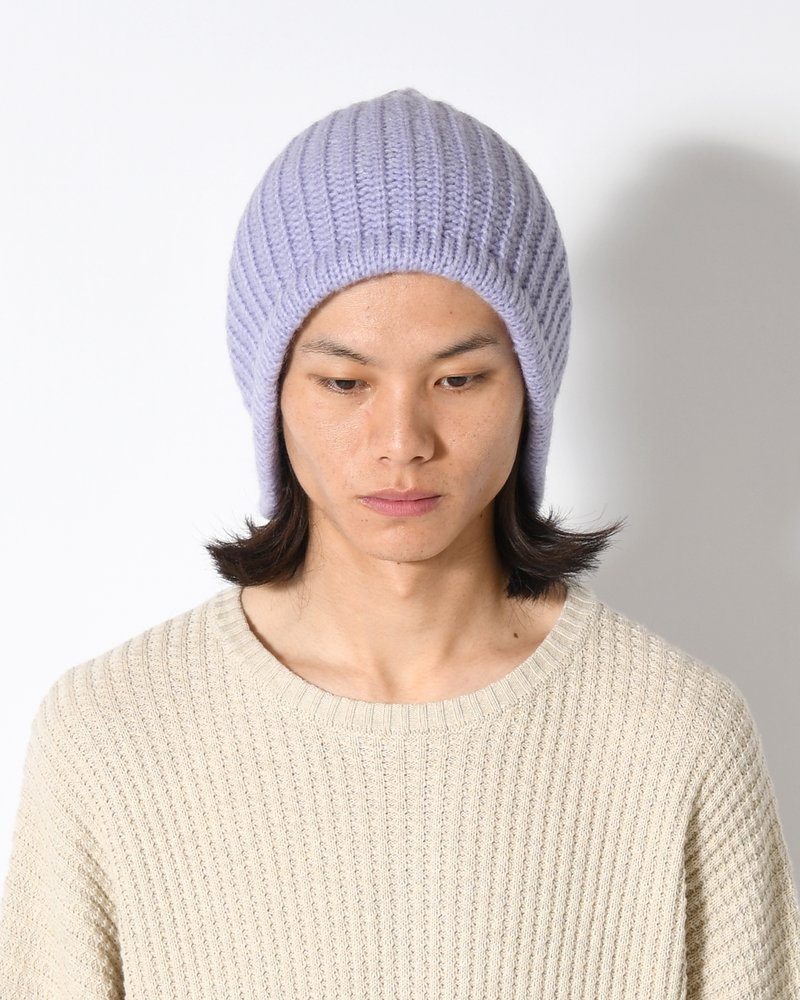 HOOD BEANIE -LT.PURPLE-