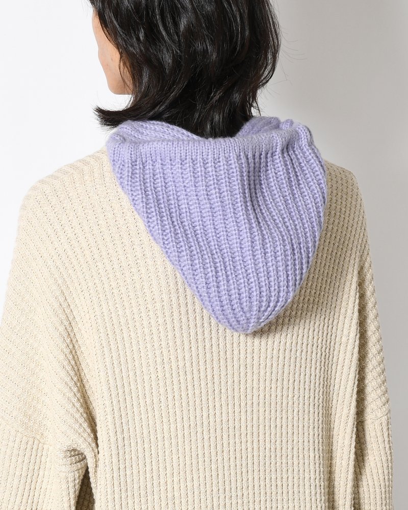 HOOD BEANIE -LT.PURPLE-
