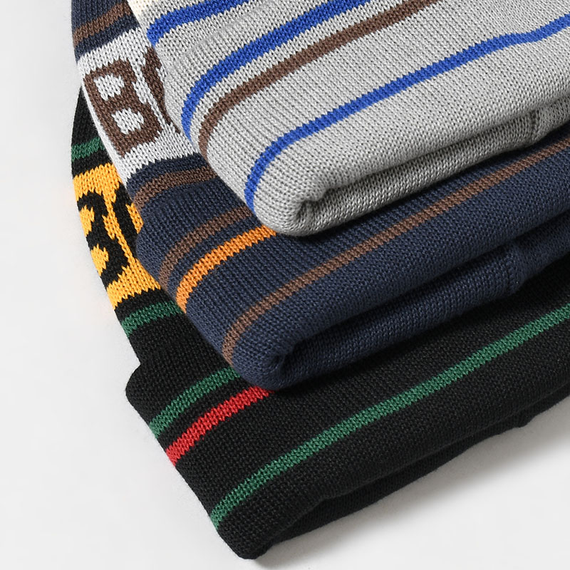 REVERSIBLE LOGO BEANIE -3.COLOR-