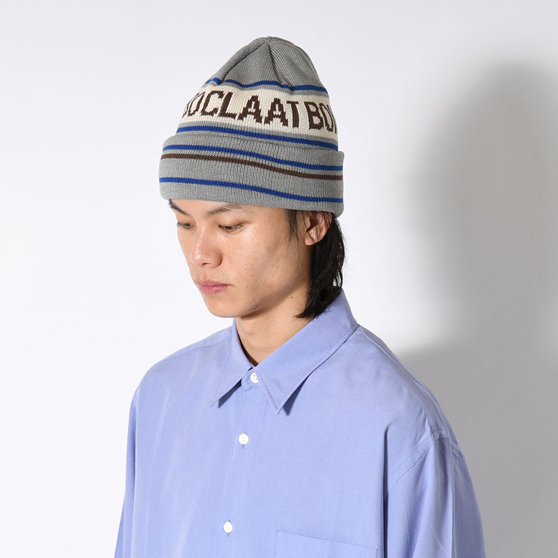 REVERSIBLE LOGO BEANIE -3.COLOR-