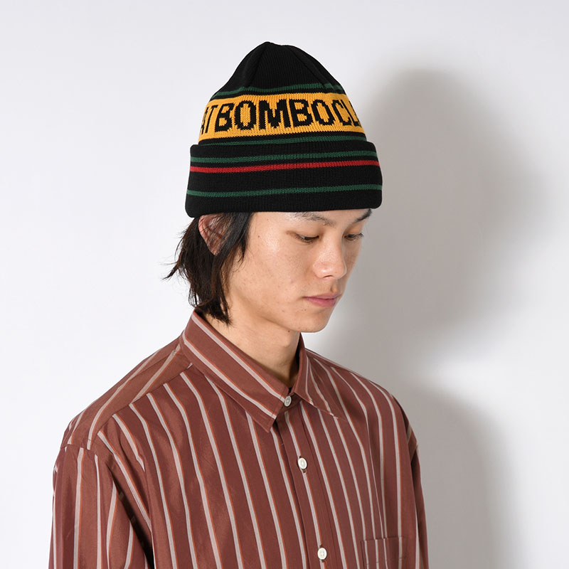 REVERSIBLE LOGO BEANIE -3.COLOR-