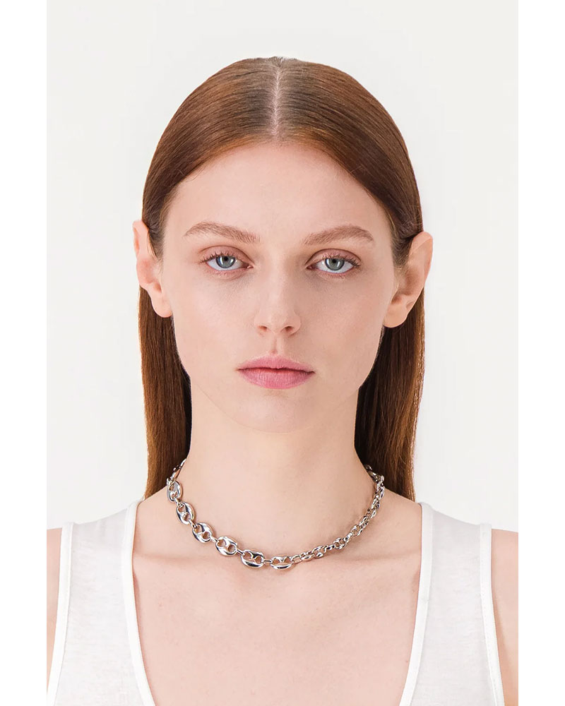 AKARI NECKLACE -SILVER-