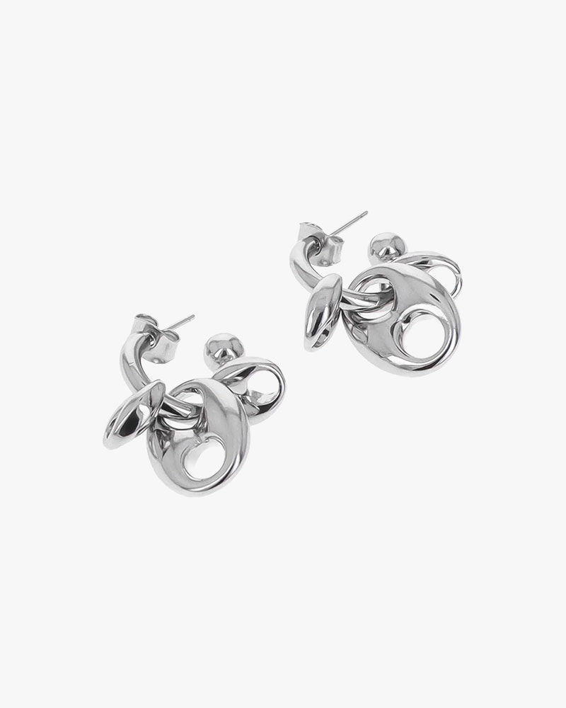 AKARI EARRINGS -SILVER-