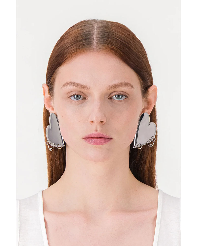 ELLA EARRINGS -SILVER-