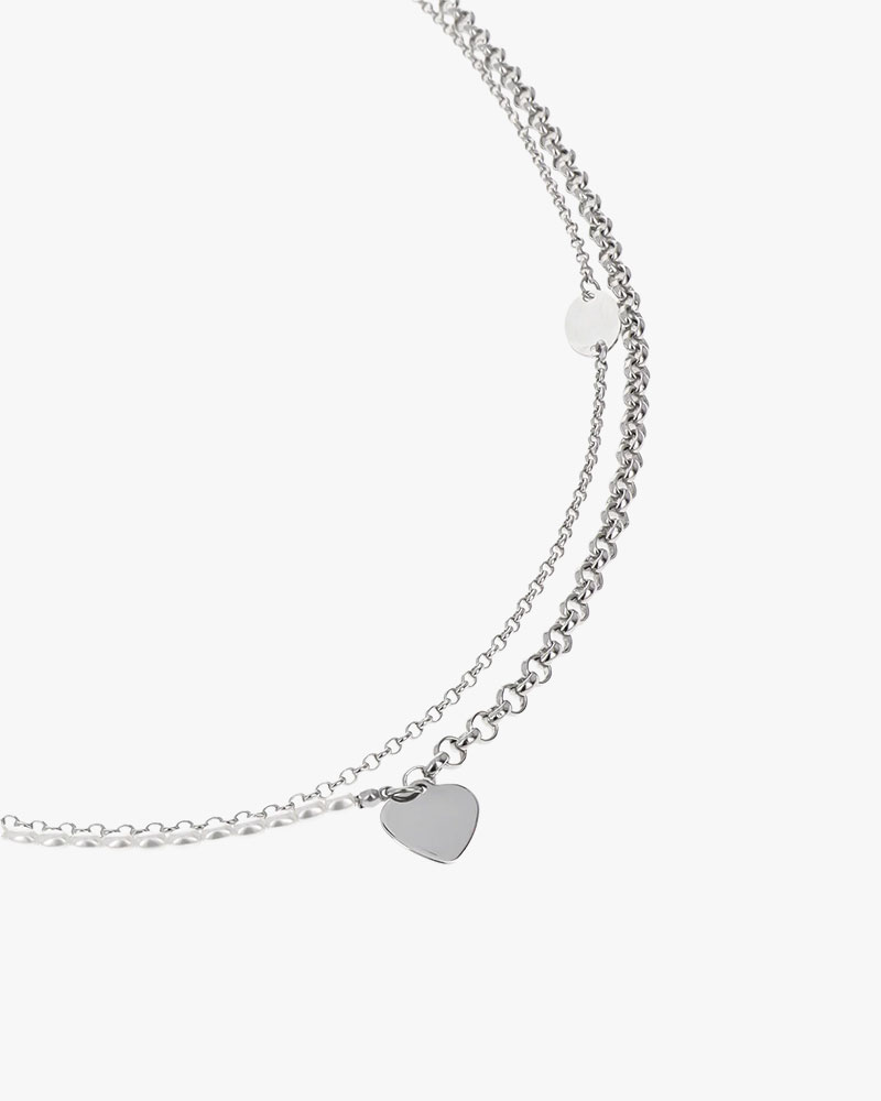 FINN NECKLACE -SILVER-