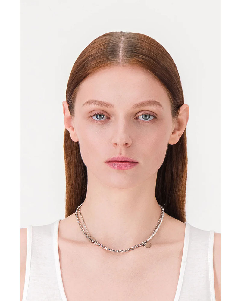 FINN NECKLACE -SILVER-