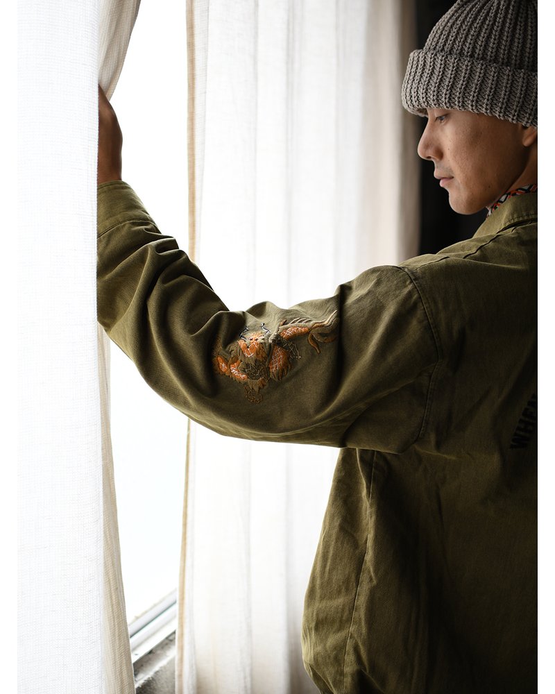 SOUVENIR JKT -OLIVE-