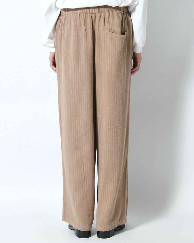 LINEN TUCK PT -BEIGE-