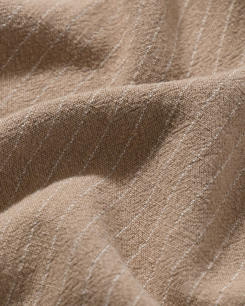 LINEN TUCK PT -BEIGE-