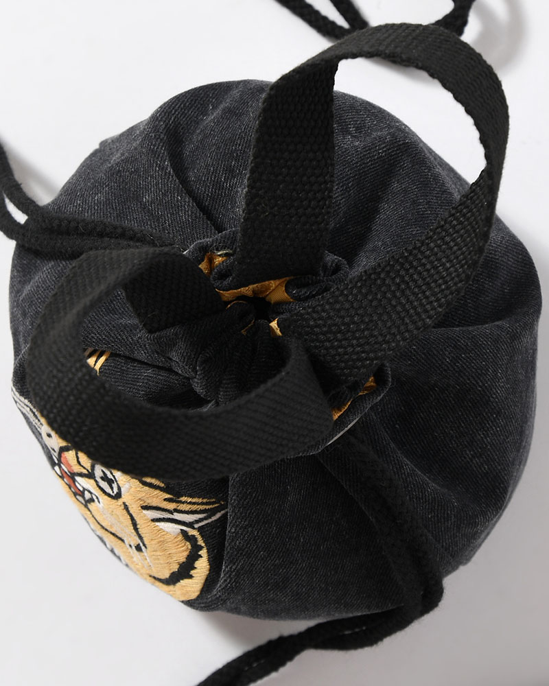 SOUVENIR KINCHAKU -BLACK-