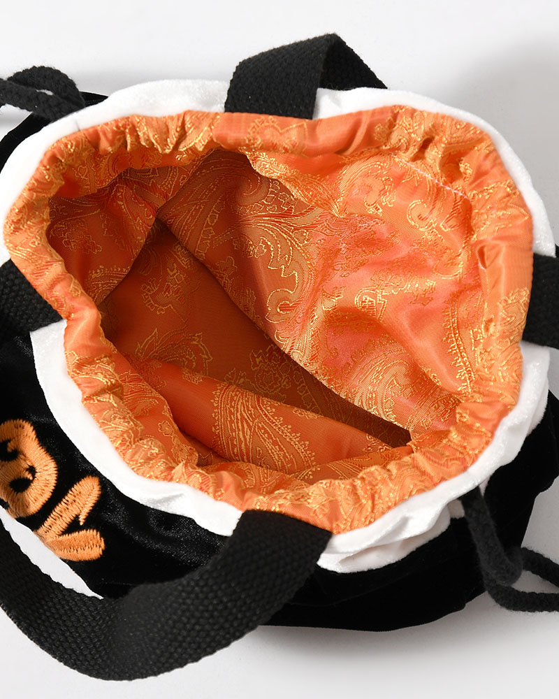 SOUVENIR KINCHAKU -BLACK/WHITE-
