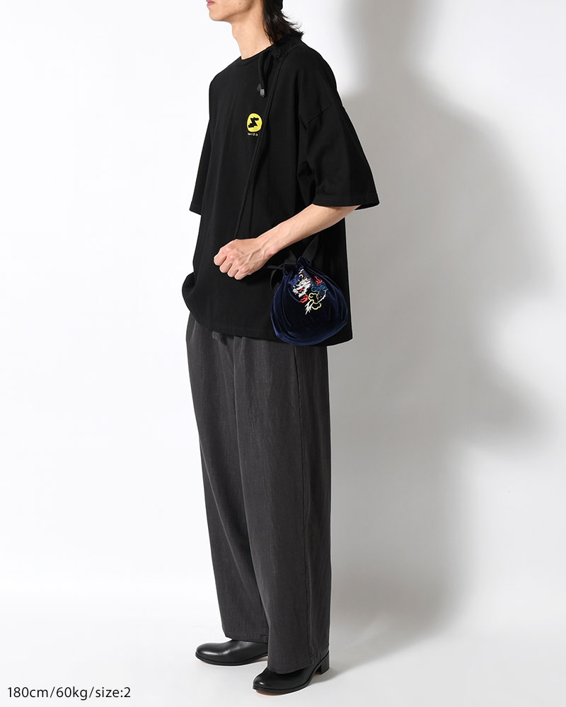 SOUVENIR KINCHAKU -NAVY-