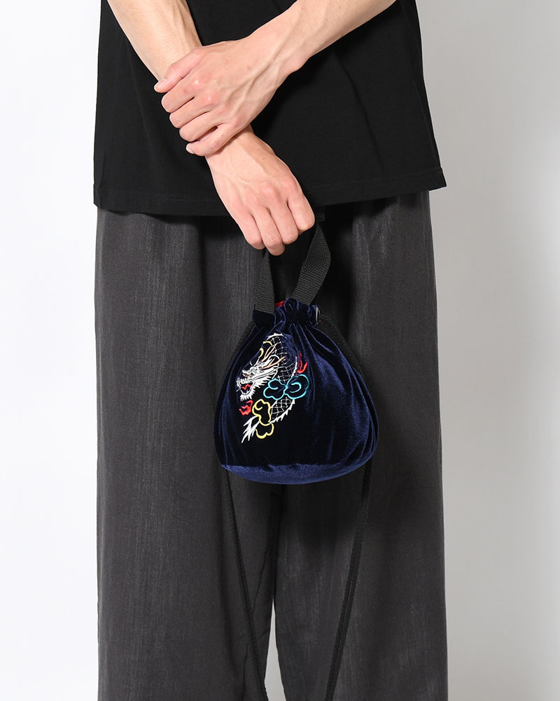 SOUVENIR KINCHAKU -NAVY-
