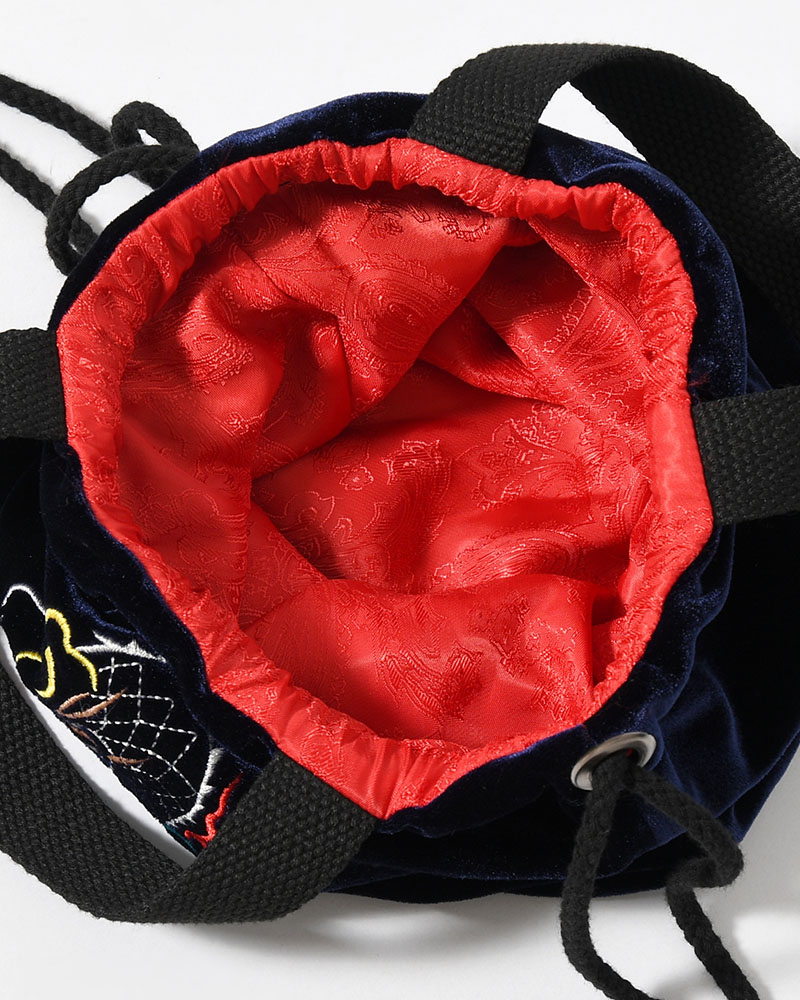 SOUVENIR KINCHAKU -NAVY-