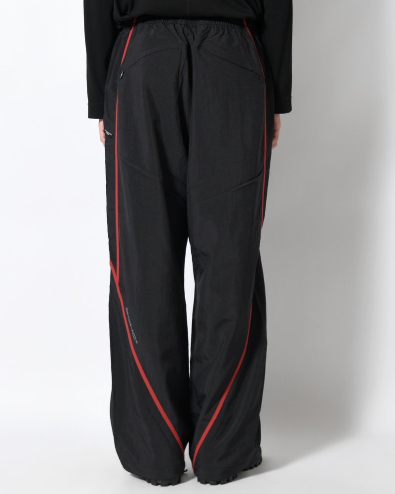 BOUND-SEAM JOGGER PANTS -BLACK-