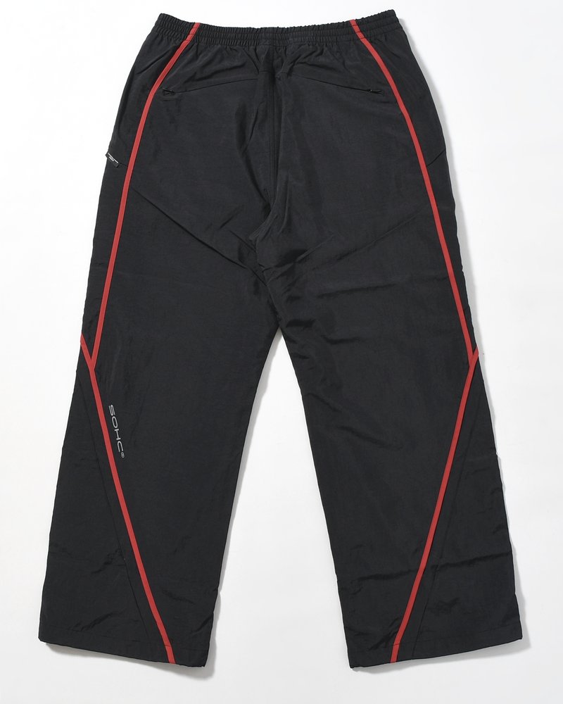 BOUND-SEAM JOGGER PANTS -BLACK-