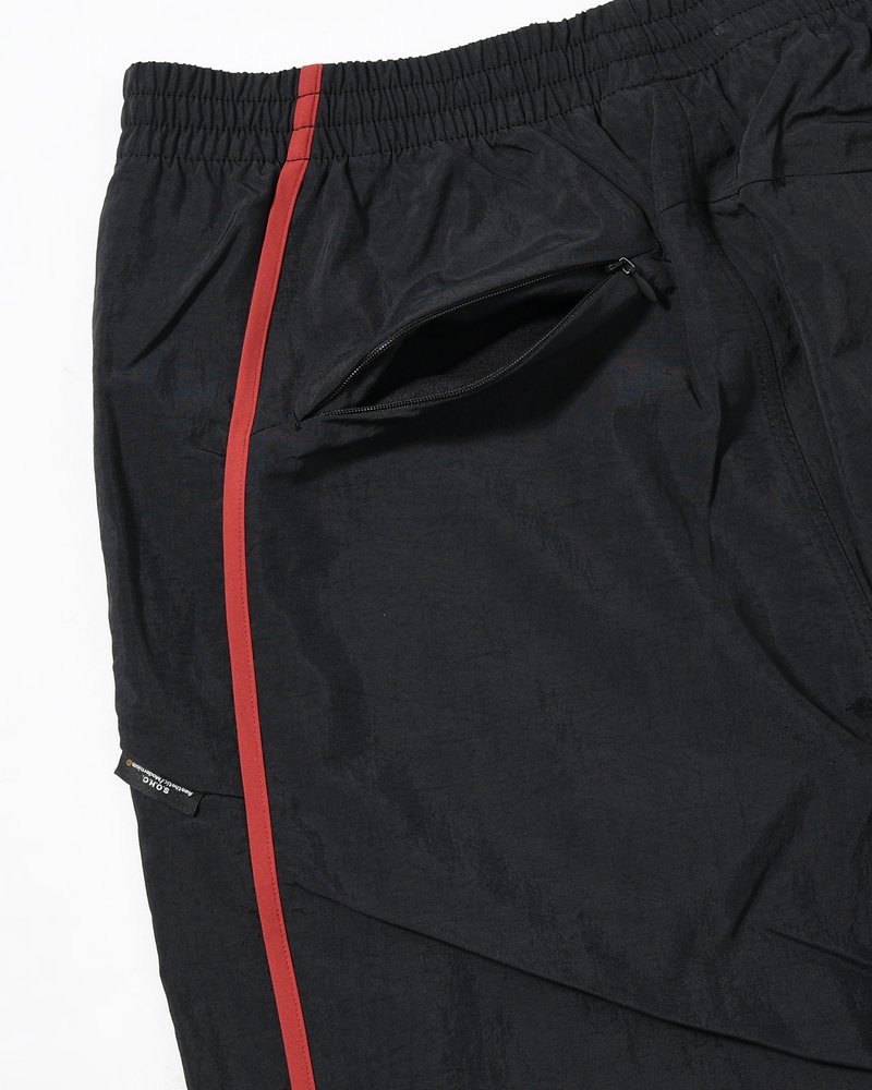 BOUND-SEAM JOGGER PANTS -BLACK-