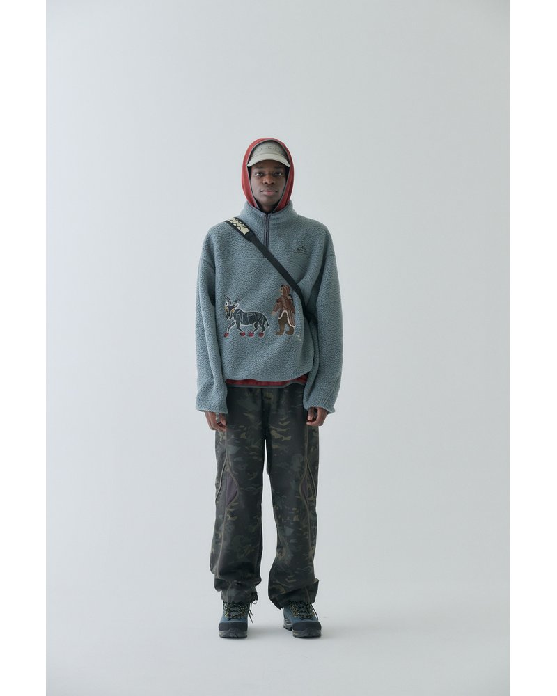 BOUND-SEAM JOGGER PANTS -MULTI-