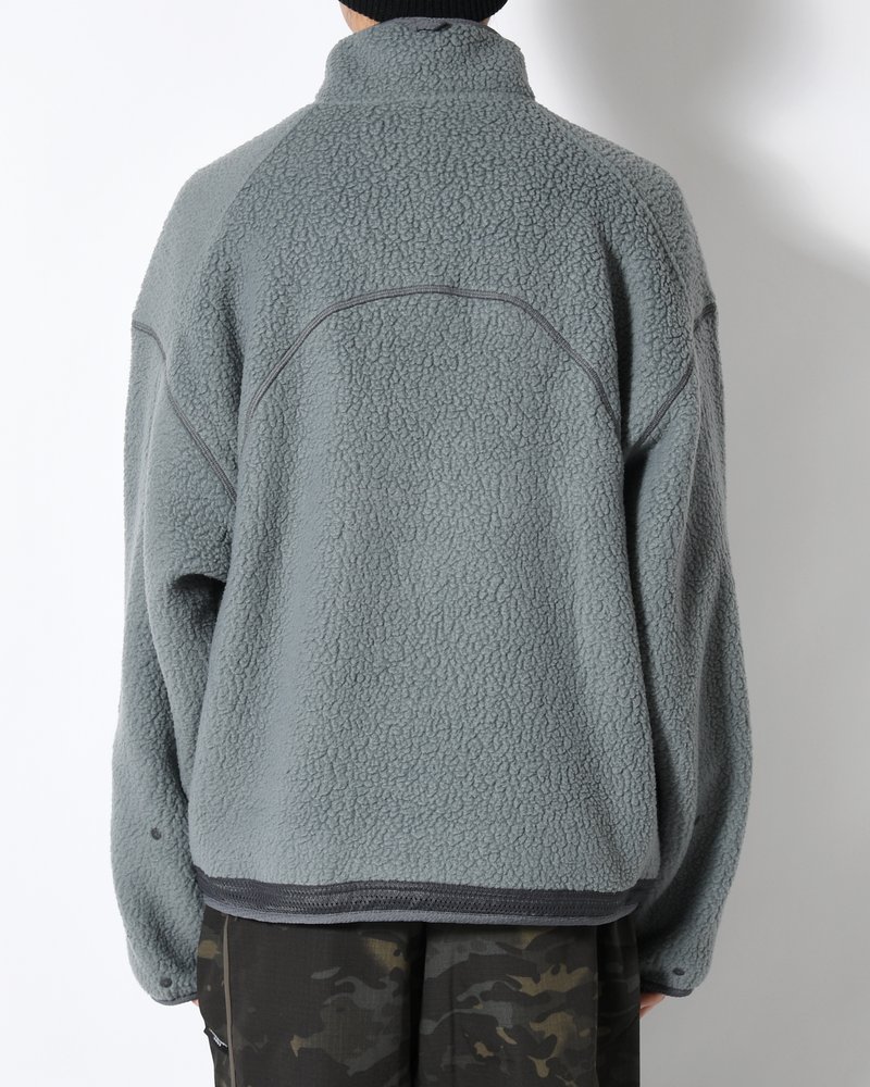 MOUNTAIN GOAT POLARTEC FLEECE ANORAK -GREY-