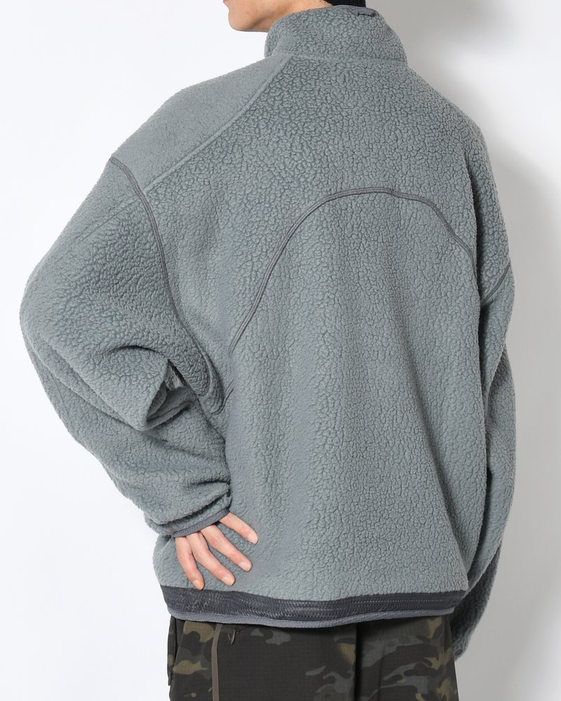 MOUNTAIN GOAT POLARTEC FLEECE ANORAK -GREY-
