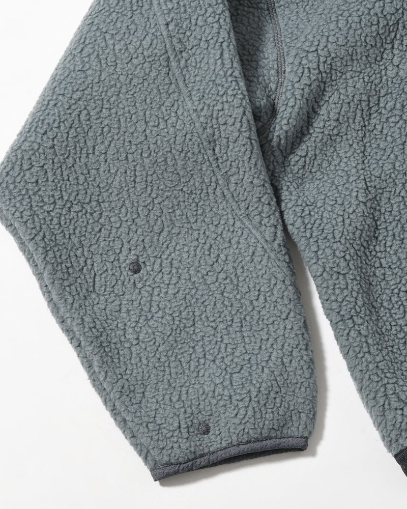 MOUNTAIN GOAT POLARTEC FLEECE ANORAK -GREY-