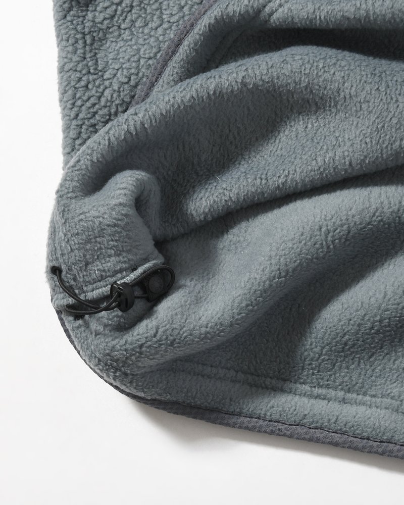 MOUNTAIN GOAT POLARTEC FLEECE ANORAK -GREY-