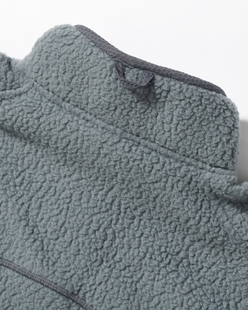MOUNTAIN GOAT POLARTEC FLEECE ANORAK -GREY-